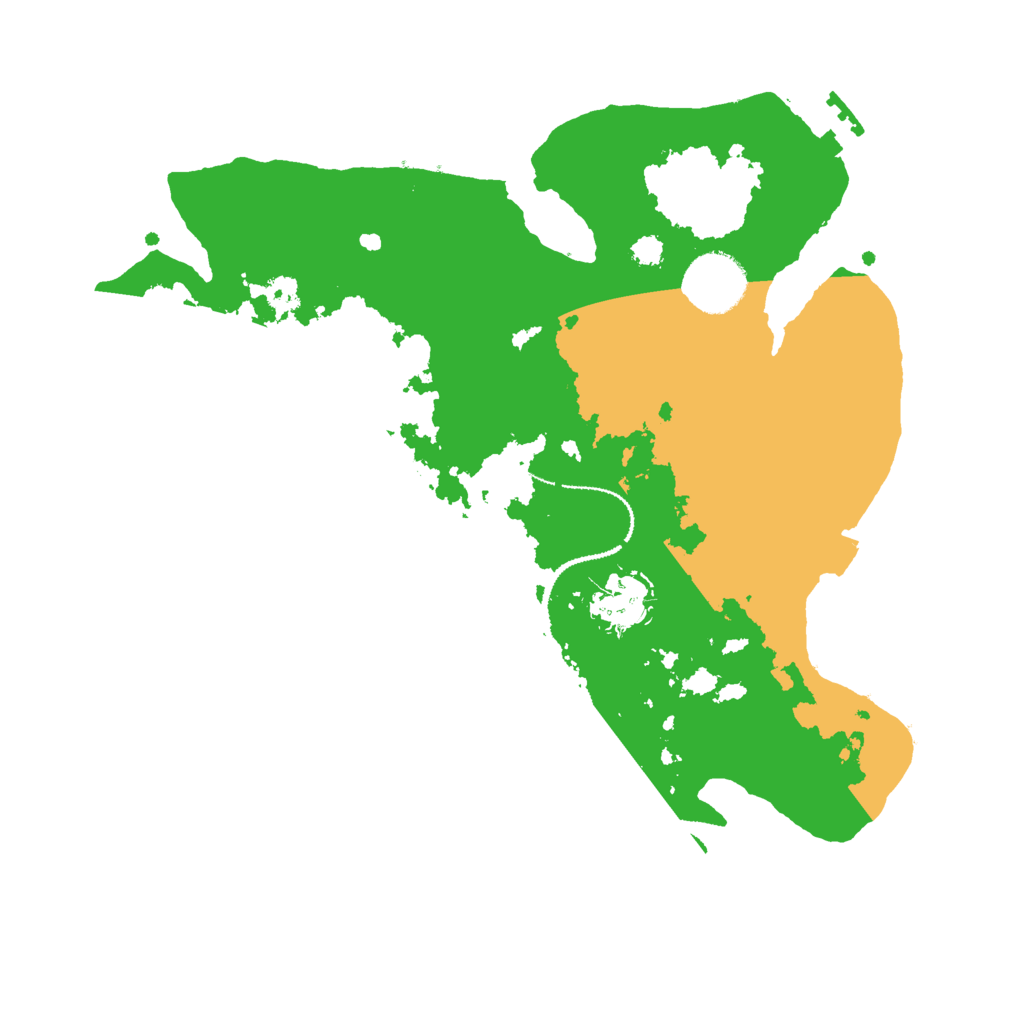 Biome Rust Map: Procedural Map, Size: 3000, Seed: 1127168879