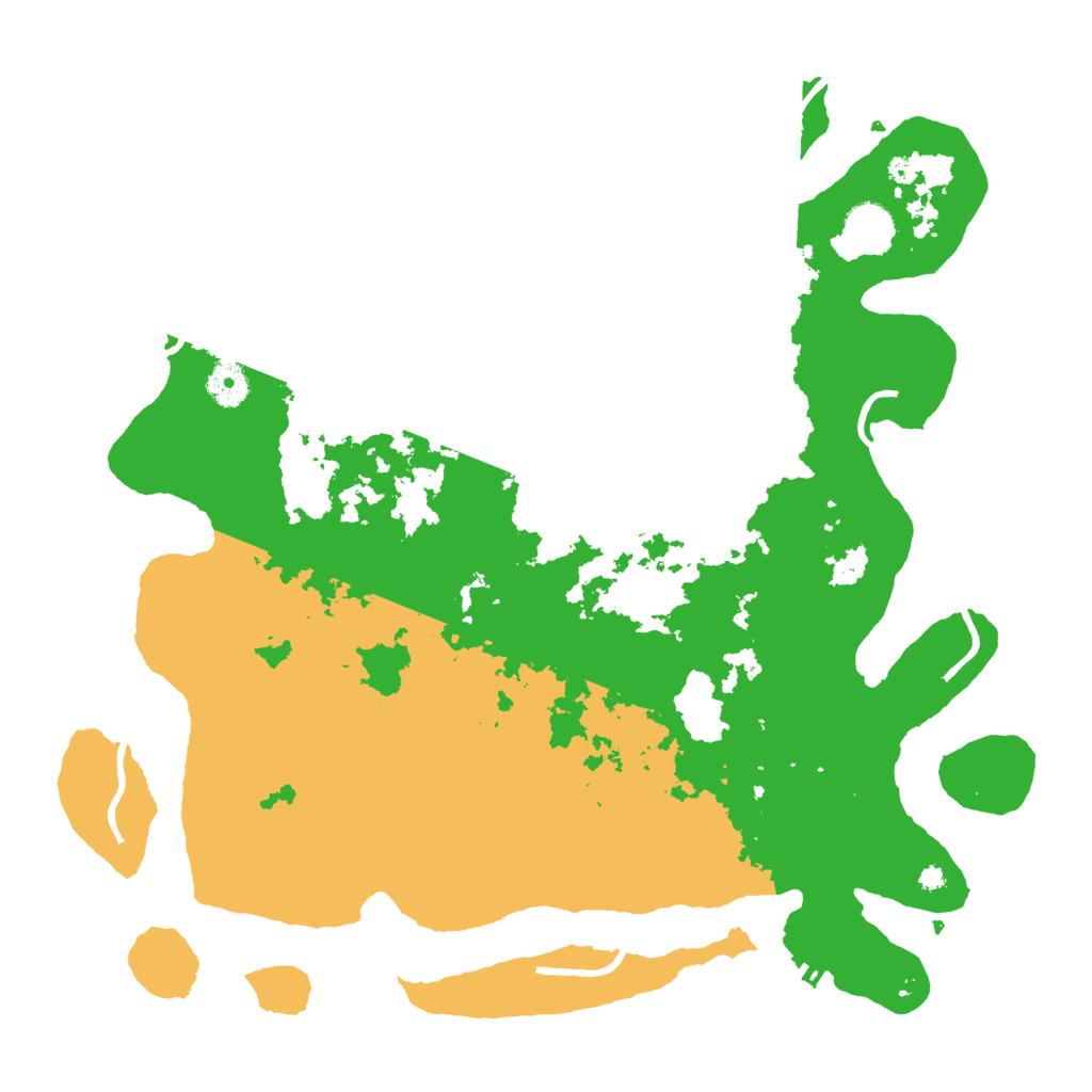 Biome Rust Map: Procedural Map, Size: 4000, Seed: 8282022