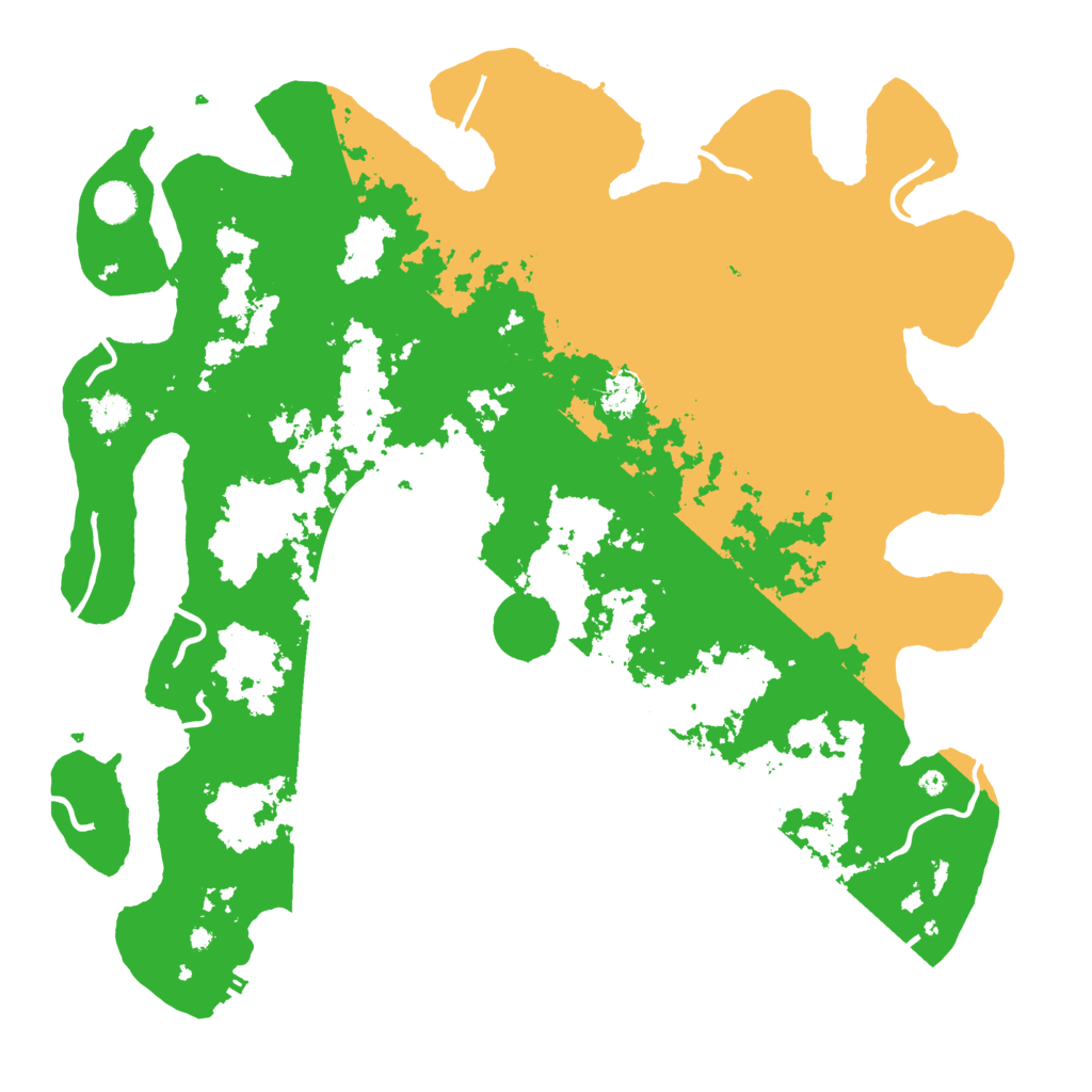 Biome Rust Map: Procedural Map, Size: 4500, Seed: 2745839