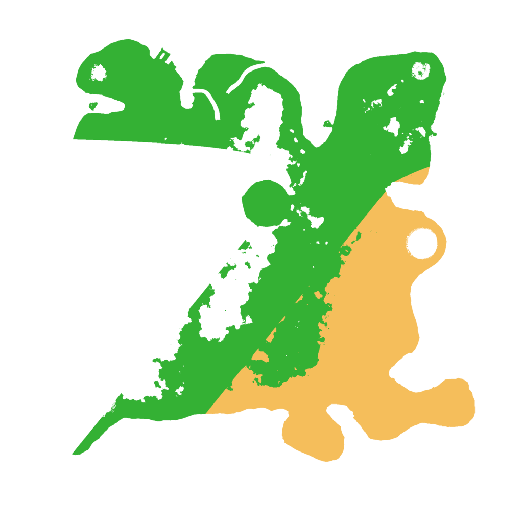 Biome Rust Map: Procedural Map, Size: 3000, Seed: 88718