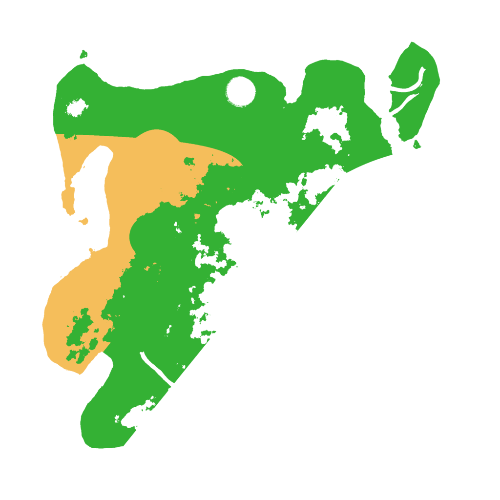 Biome Rust Map: Procedural Map, Size: 3000, Seed: 29536