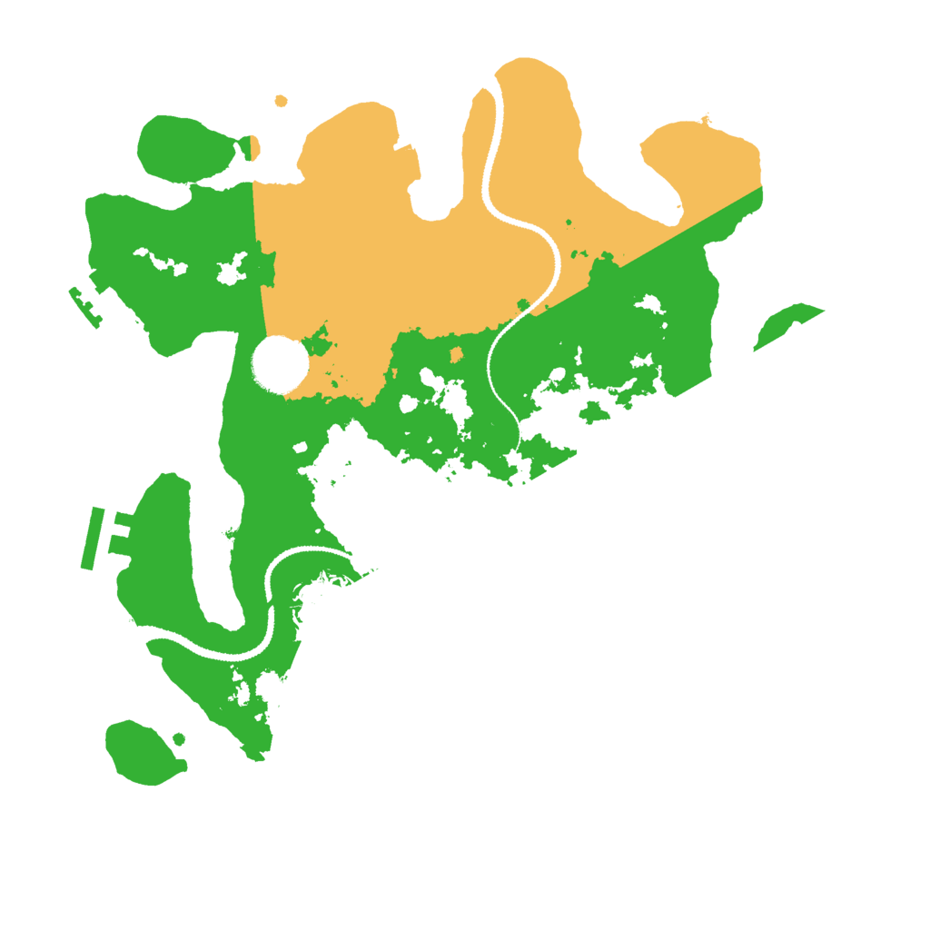 Biome Rust Map: Procedural Map, Size: 3000, Seed: 748612874