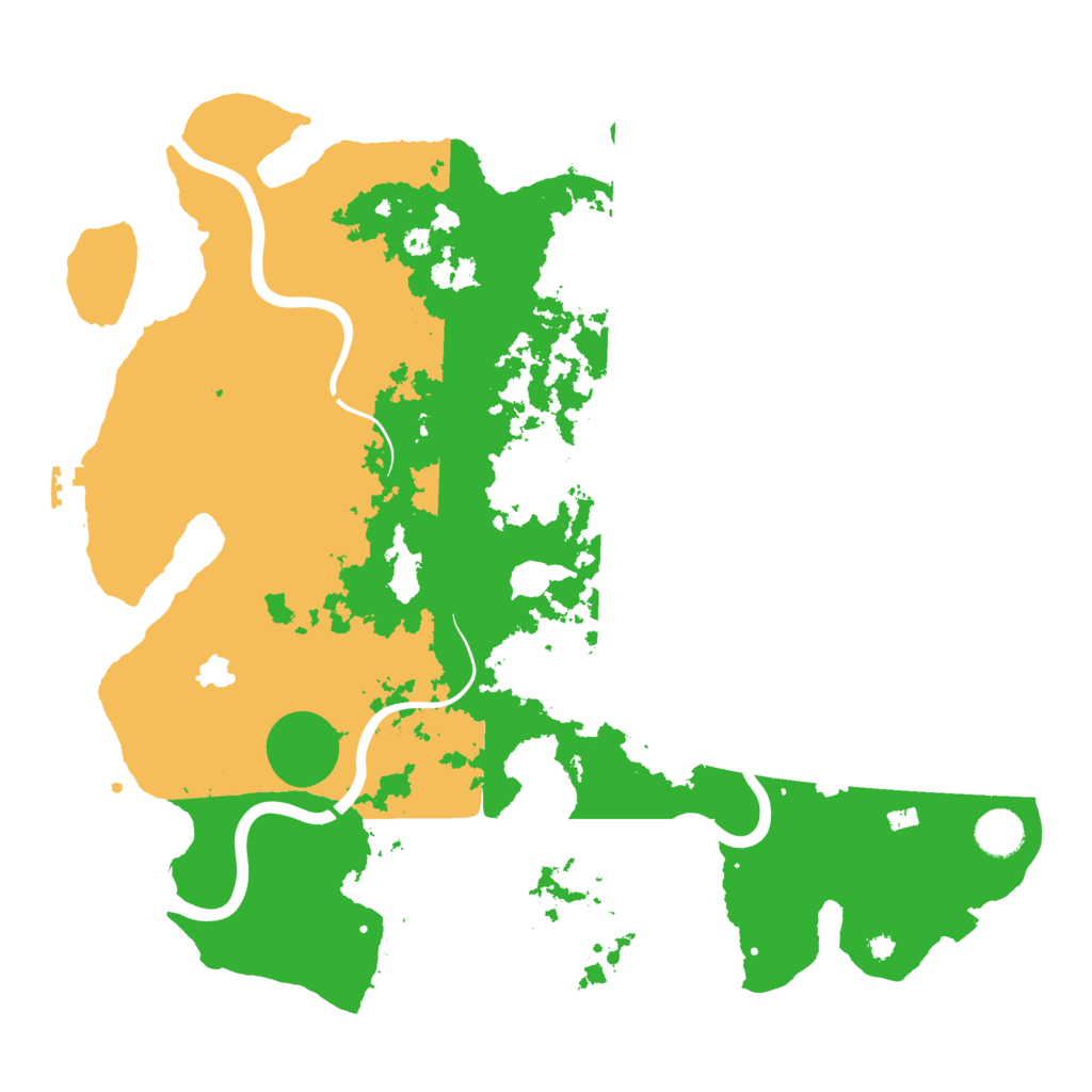 Biome Rust Map: Procedural Map, Size: 4000, Seed: 1898567829