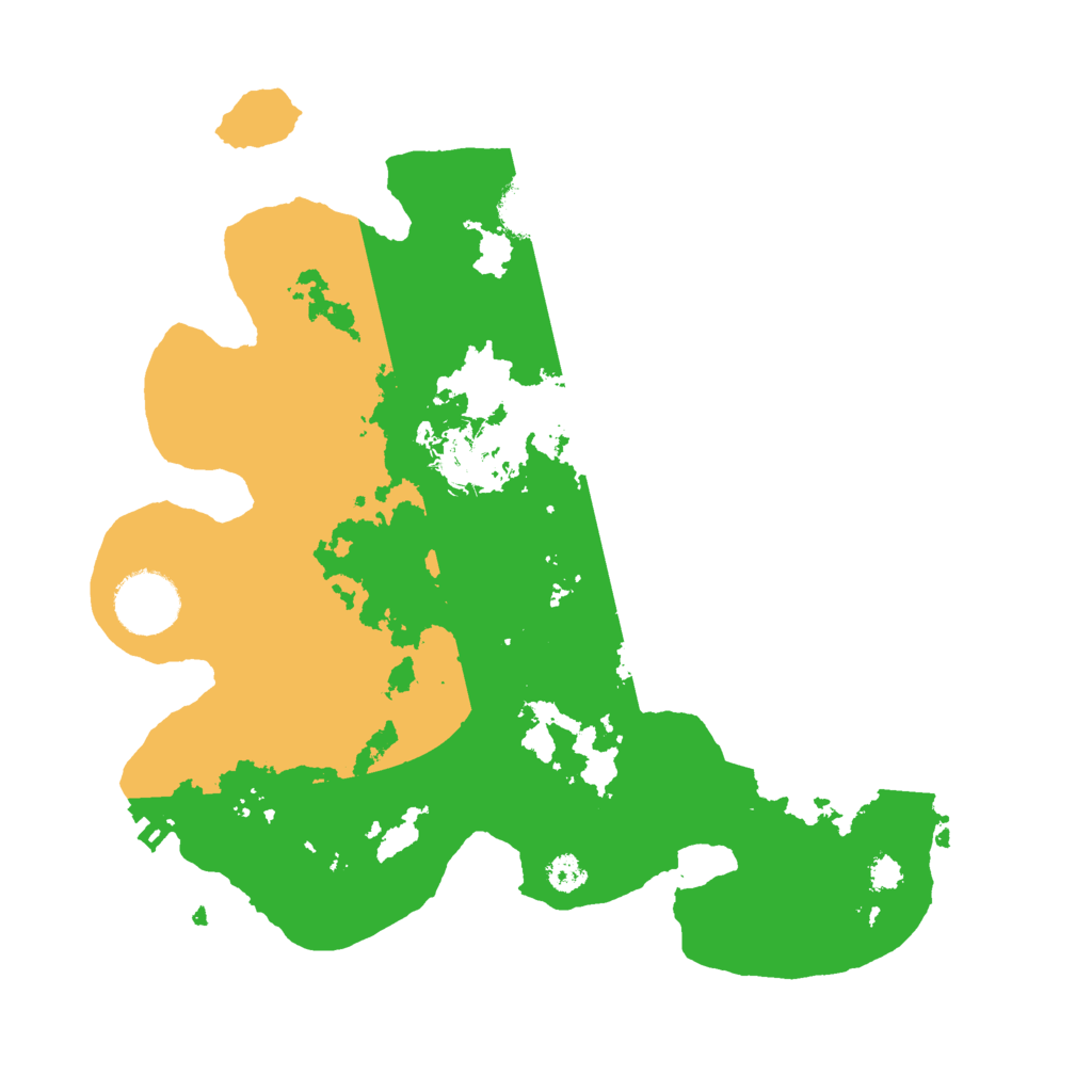Biome Rust Map: Procedural Map, Size: 3000, Seed: 242467