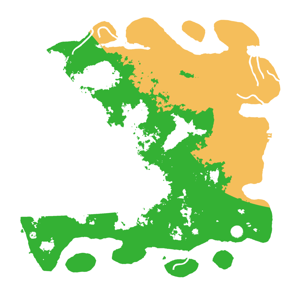 Biome Rust Map: Procedural Map, Size: 4250, Seed: 745172647