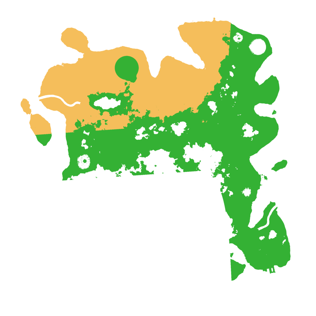 Biome Rust Map: Procedural Map, Size: 3500, Seed: 1362