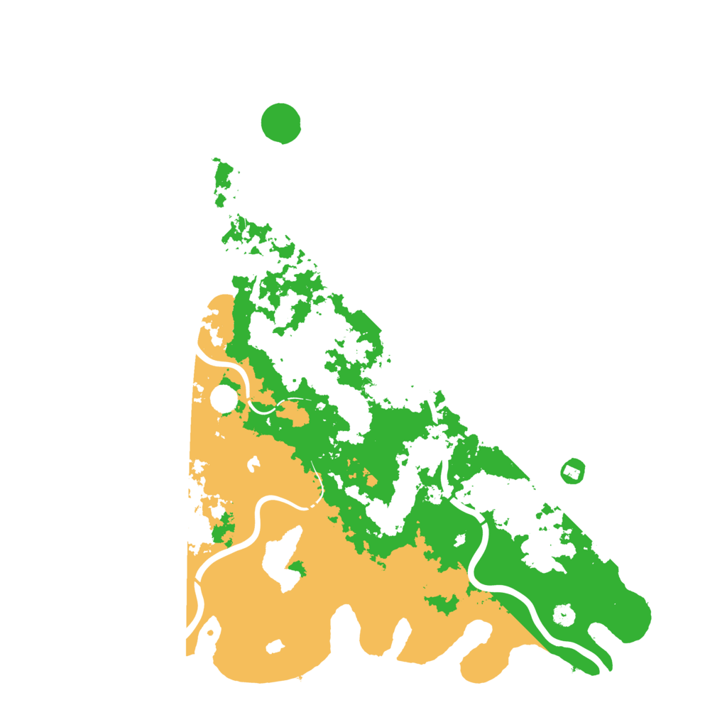 Biome Rust Map: Procedural Map, Size: 5000, Seed: 32852