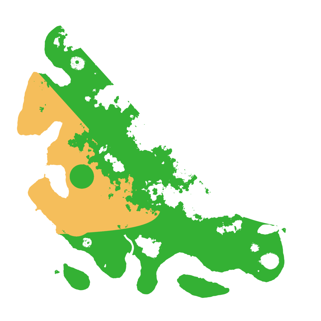 Biome Rust Map: Procedural Map, Size: 3500, Seed: 1679667364