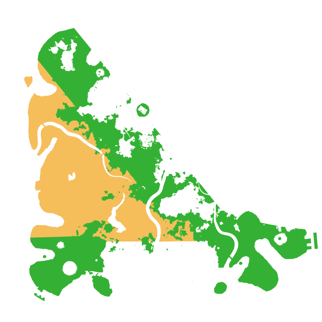 Biome Rust Map: Procedural Map, Size: 4000, Seed: 1666662