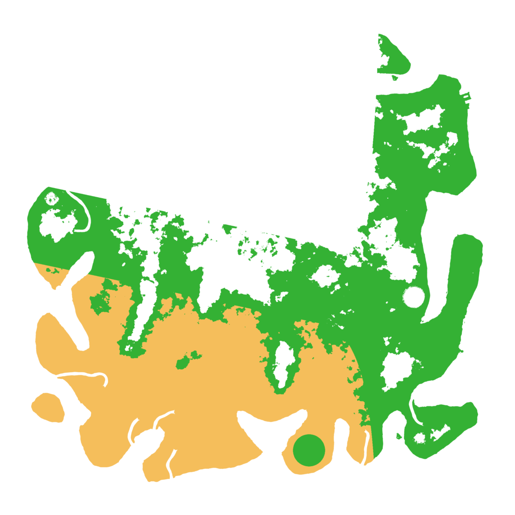 Biome Rust Map: Procedural Map, Size: 4250, Seed: 15578