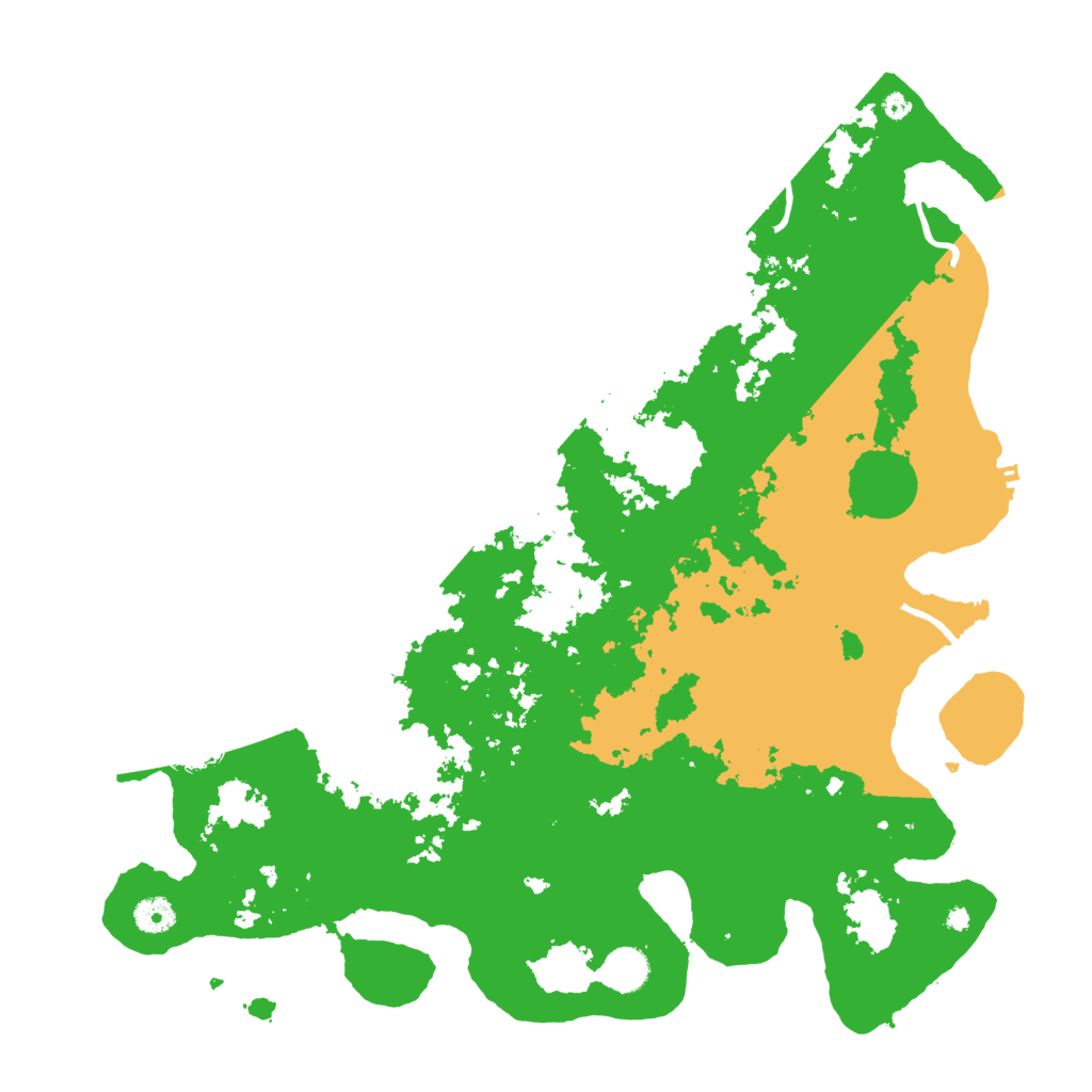Biome Rust Map: Procedural Map, Size: 4250, Seed: 992651318