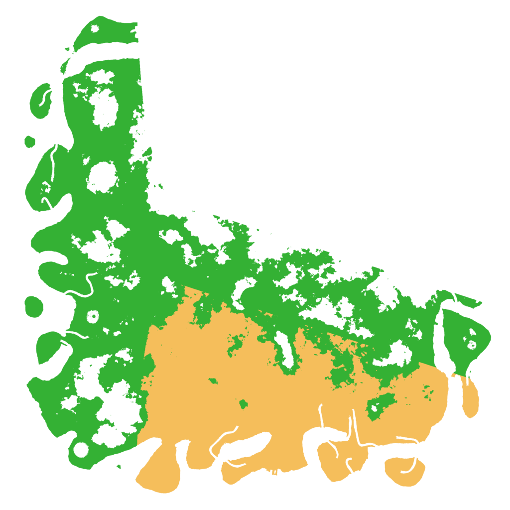 Biome Rust Map: Procedural Map, Size: 6000, Seed: 1820926959