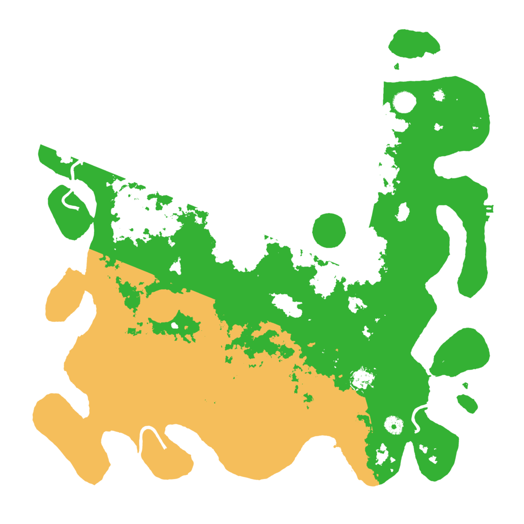 Biome Rust Map: Procedural Map, Size: 4250, Seed: 7529