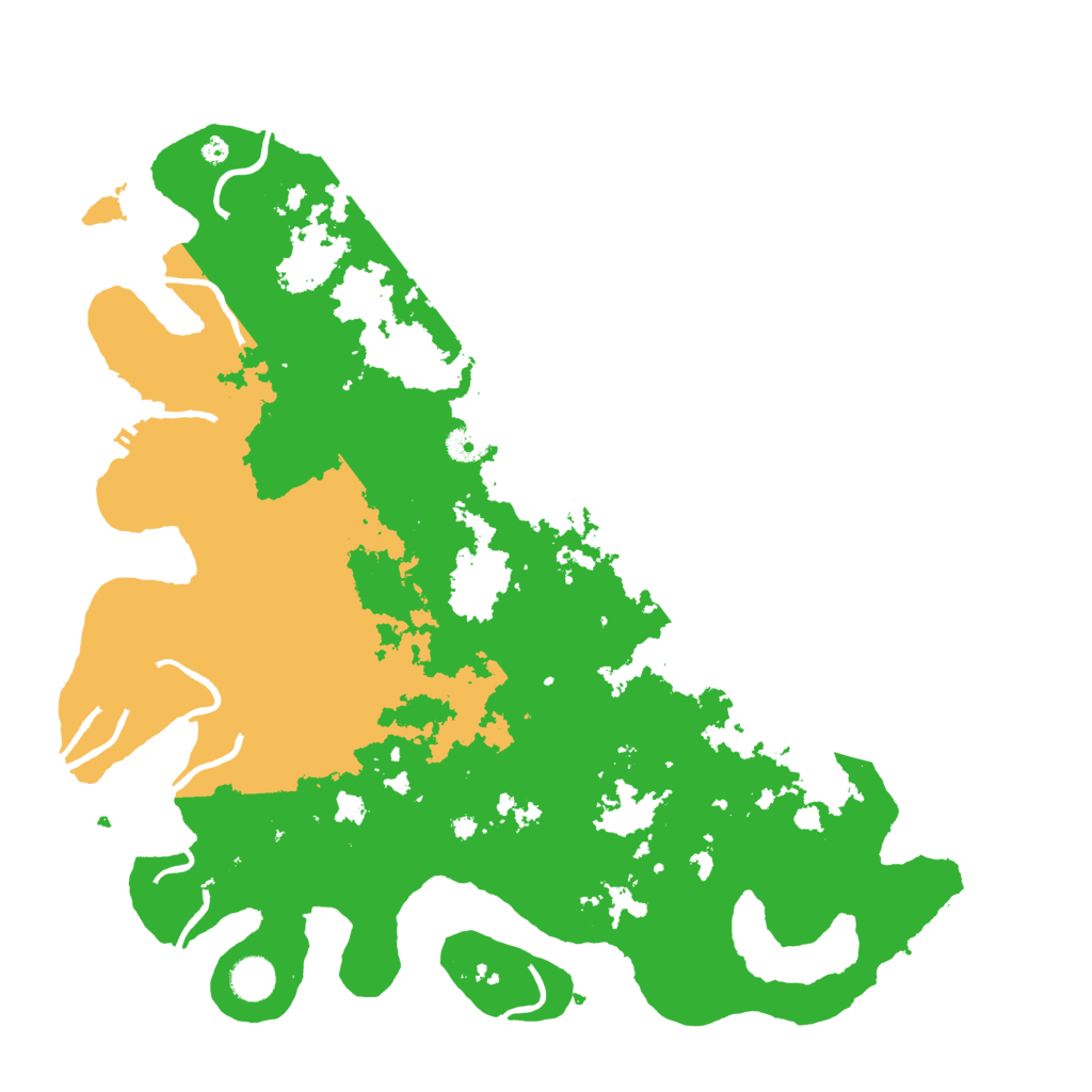 Biome Rust Map: Procedural Map, Size: 4250, Seed: 477065562