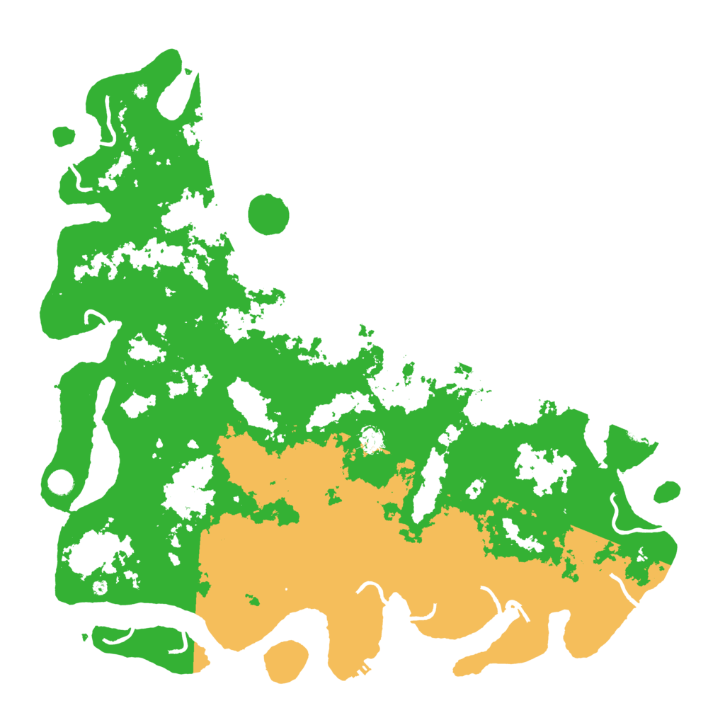 Biome Rust Map: Procedural Map, Size: 5000, Seed: 5246