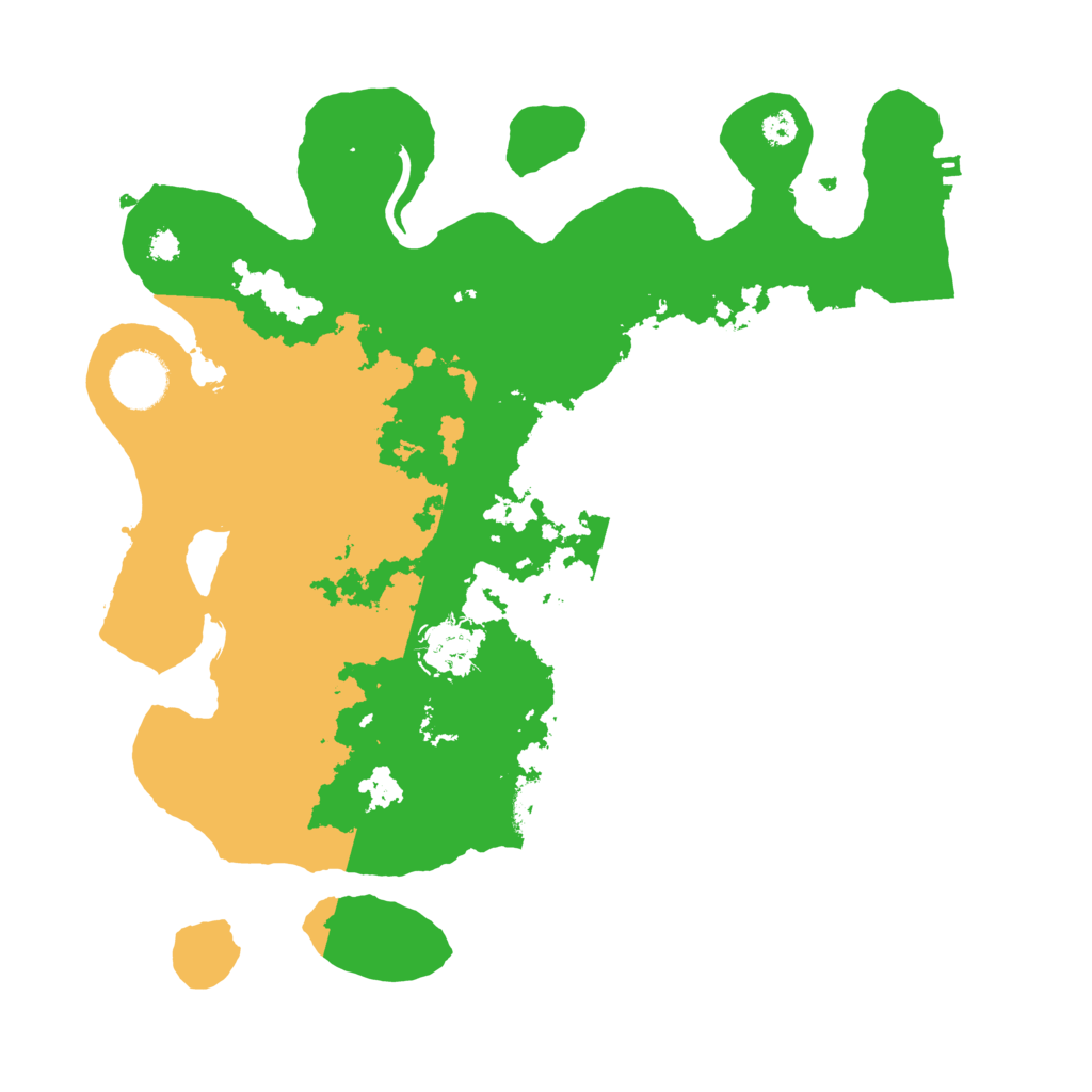 Biome Rust Map: Procedural Map, Size: 3300, Seed: 886208907