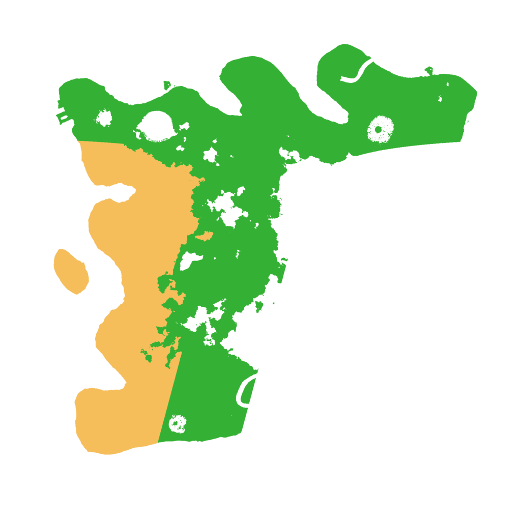 Biome Rust Map: Procedural Map, Size: 3000, Seed: 148169693