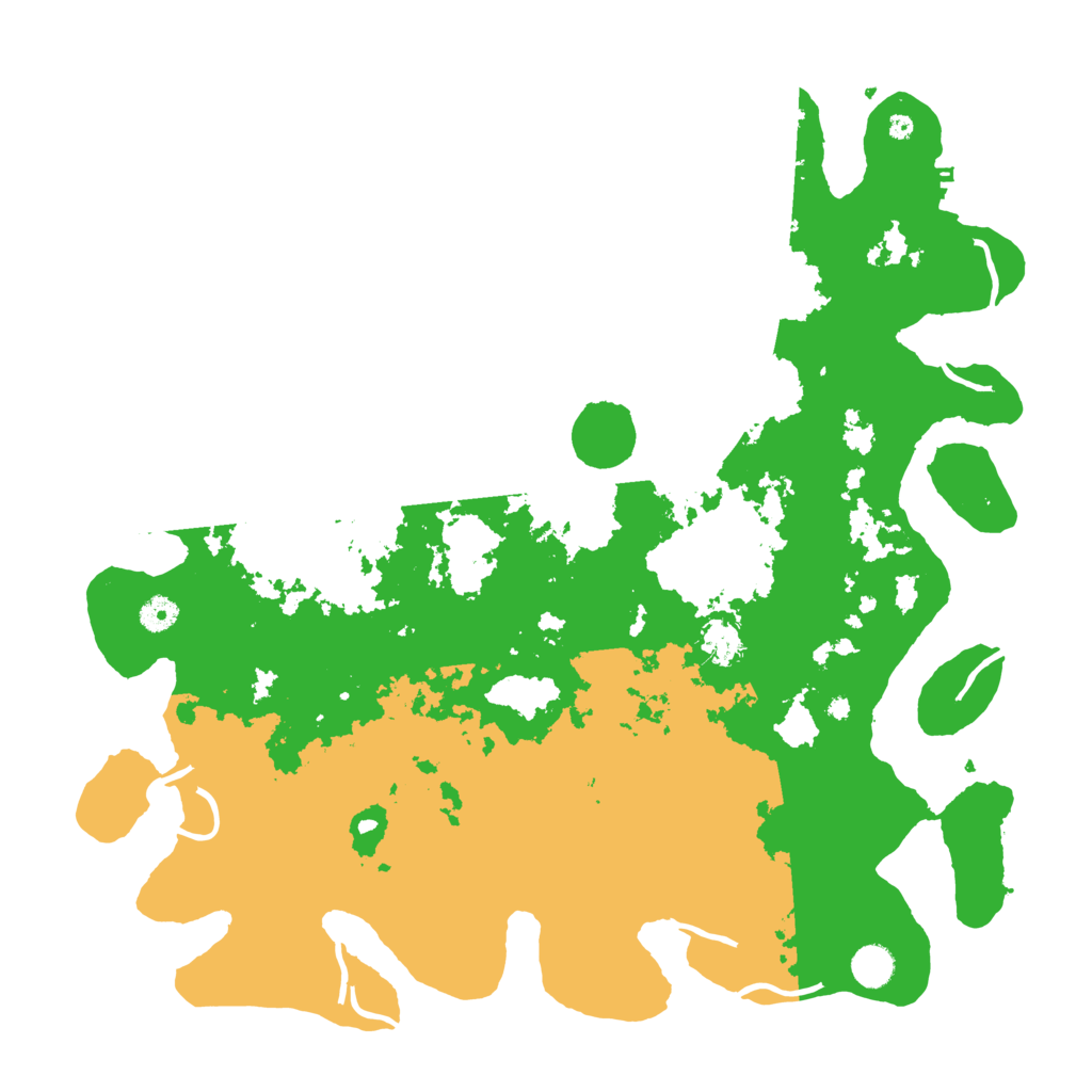 Biome Rust Map: Procedural Map, Size: 4500, Seed: 1426755266