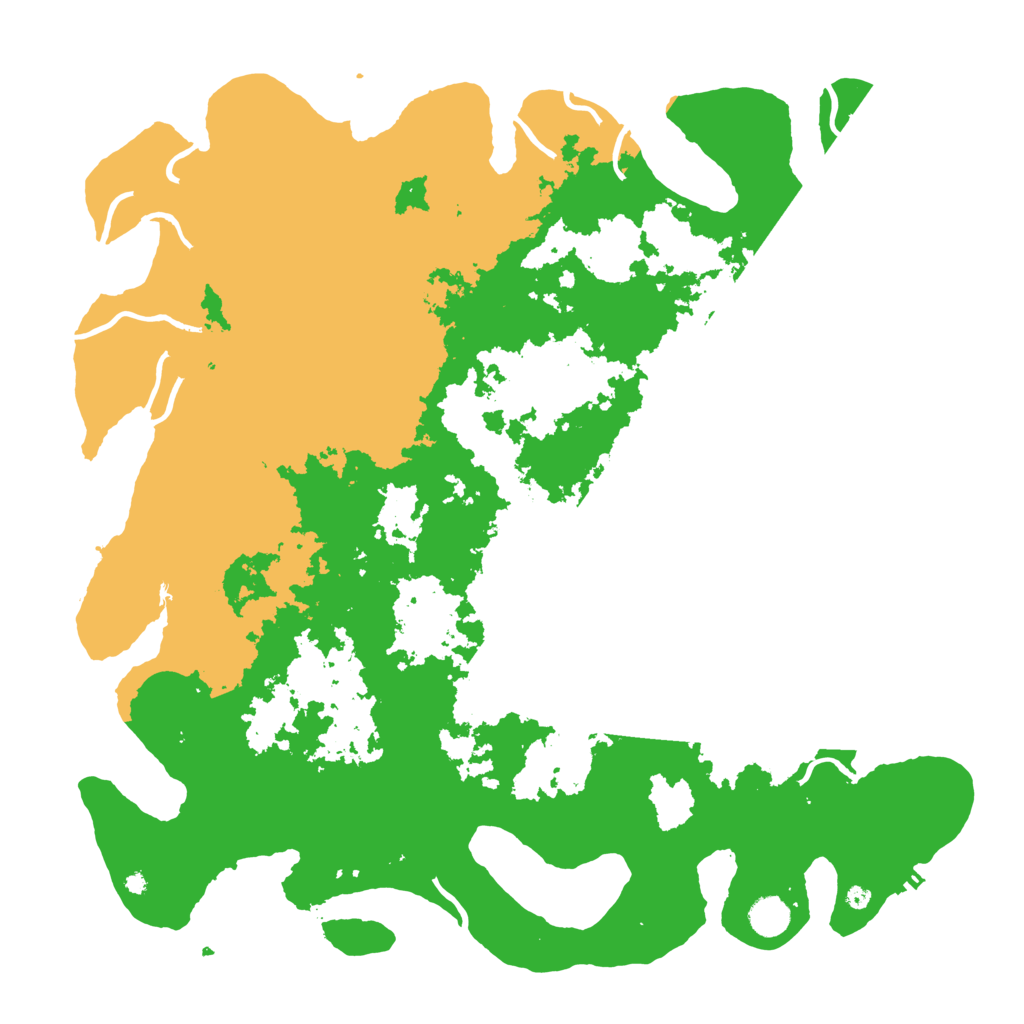 Biome Rust Map: Procedural Map, Size: 4500, Seed: 197367422