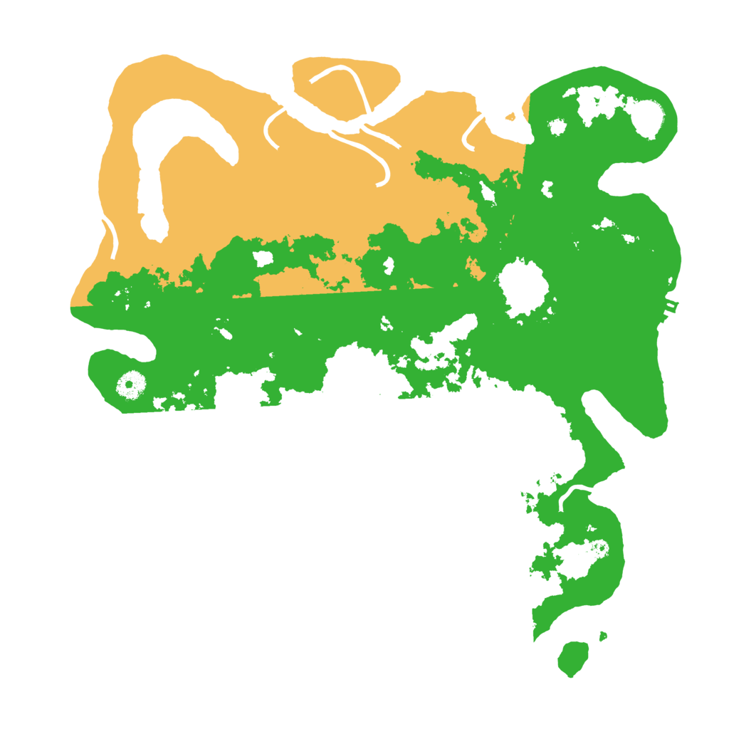 Biome Rust Map: Procedural Map, Size: 3900, Seed: 56214