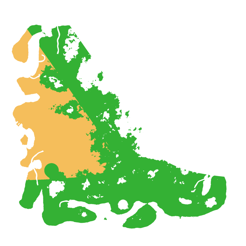 Biome Rust Map: Procedural Map, Size: 4500, Seed: 1802855895