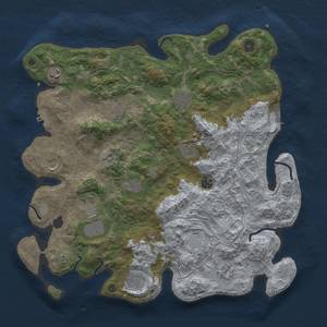 Thumbnail Rust Map: Procedural Map, Size: 4250, Seed: 574940671, 20 Monuments