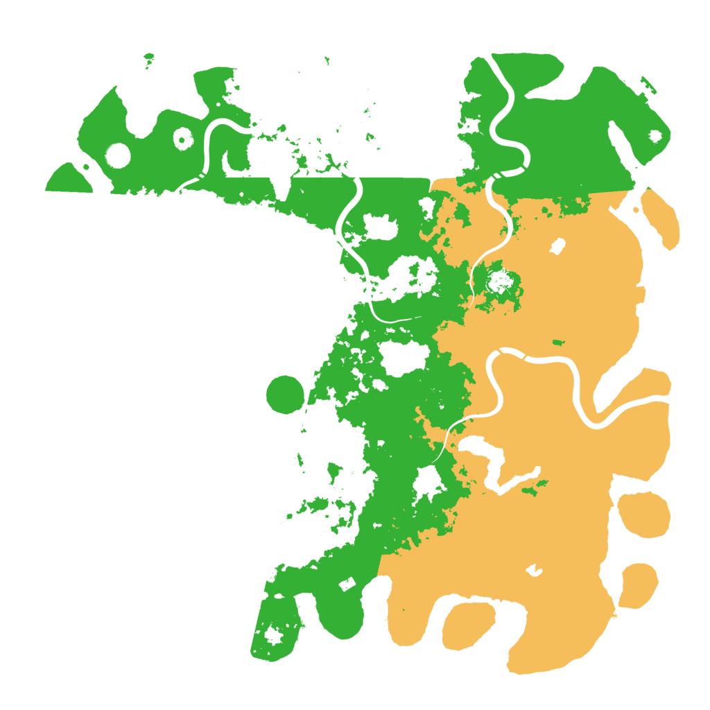 Biome Rust Map: Procedural Map, Size: 5000, Seed: 659824