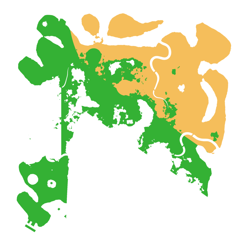Biome Rust Map: Procedural Map, Size: 4300, Seed: 1972765028