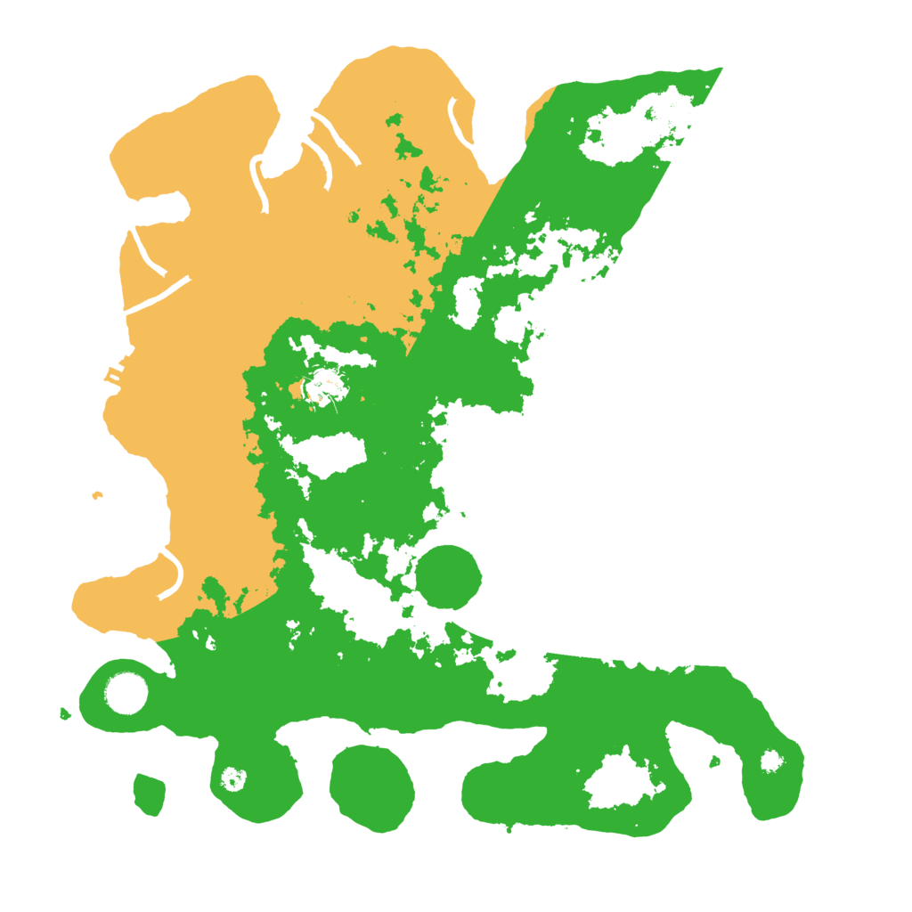 Biome Rust Map: Procedural Map, Size: 3800, Seed: 1015