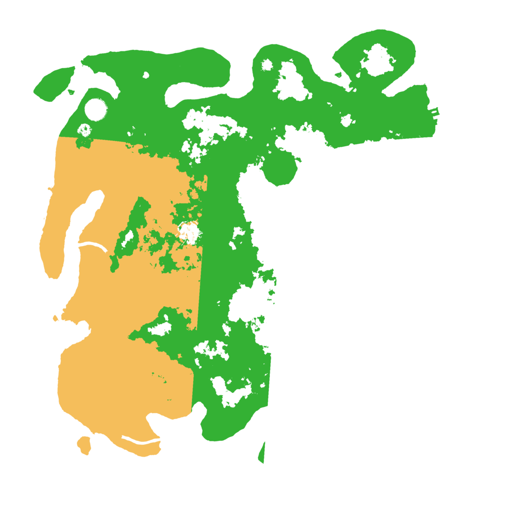 Biome Rust Map: Procedural Map, Size: 4000, Seed: 1596655416