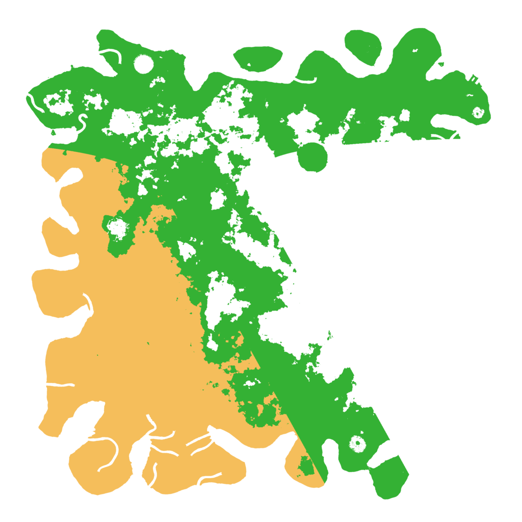 Biome Rust Map: Procedural Map, Size: 4800, Seed: 100000