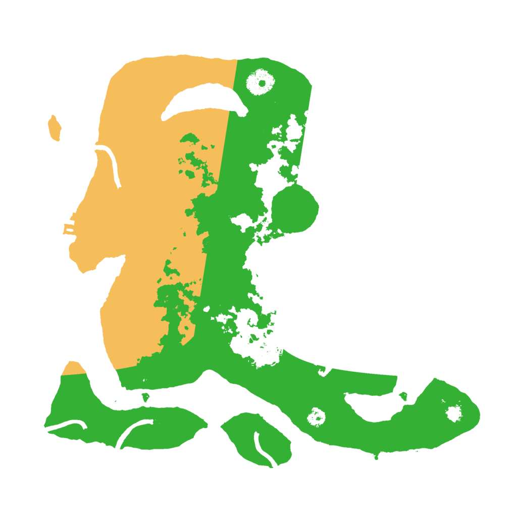 Biome Rust Map: Procedural Map, Size: 3000, Seed: 648332