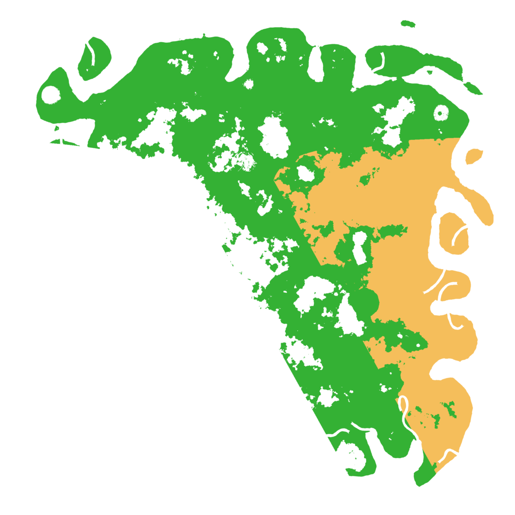 Biome Rust Map: Procedural Map, Size: 5000, Seed: 1371680779