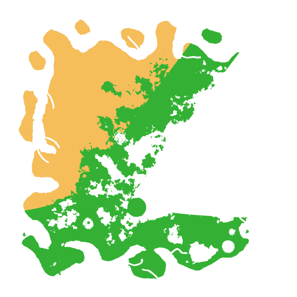Biome Rust Map: Procedural Map, Size: 4200, Seed: 2222
