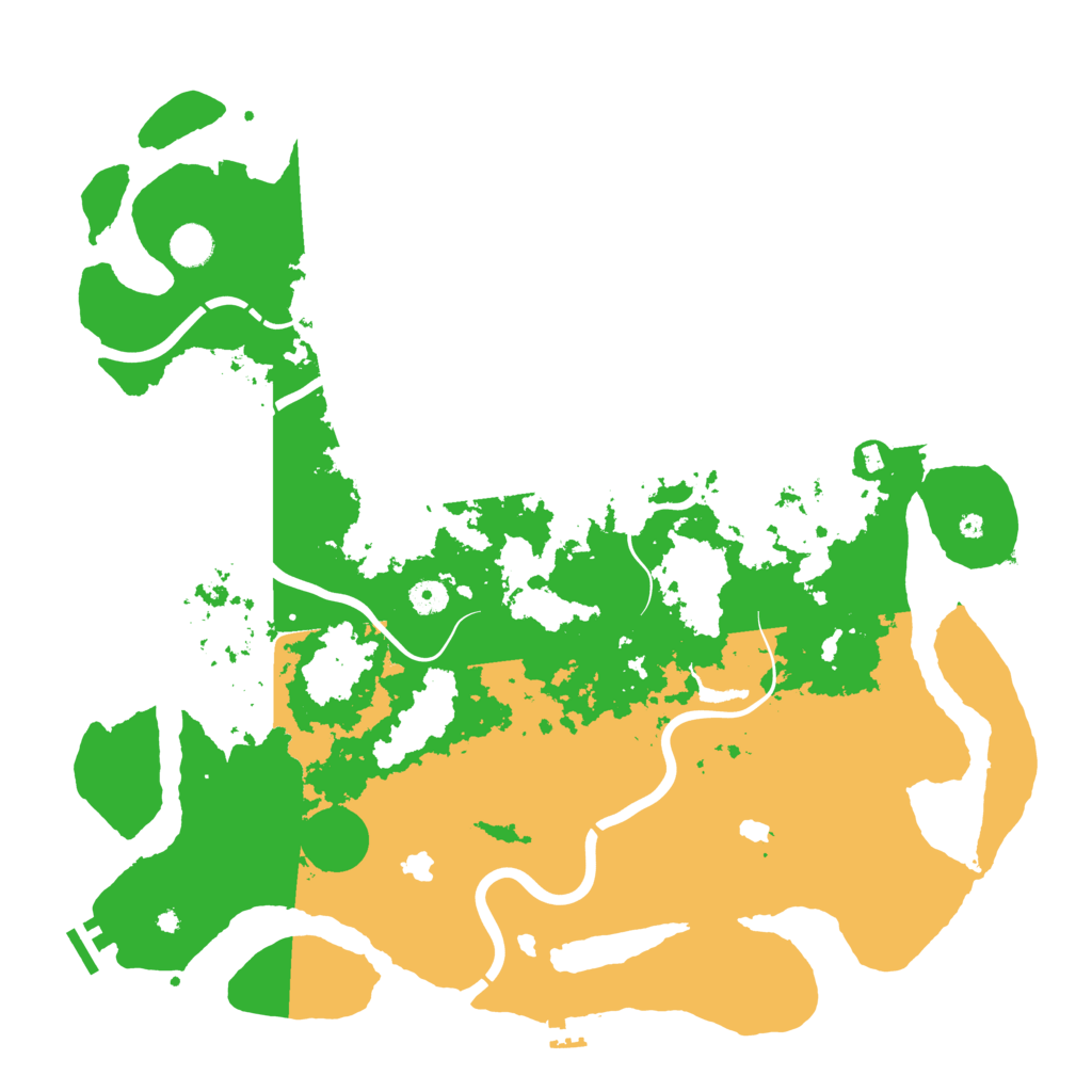 Biome Rust Map: Procedural Map, Size: 4500, Seed: 20220901