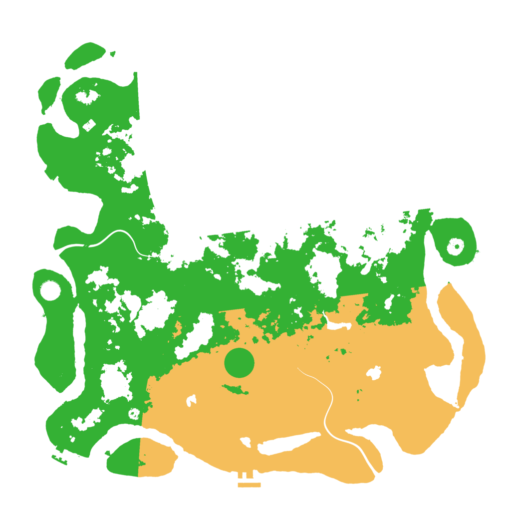 Biome Rust Map: Procedural Map, Size: 4500, Seed: 20220901