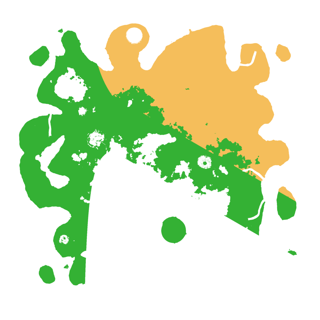 Biome Rust Map: Procedural Map, Size: 3500, Seed: 213477084