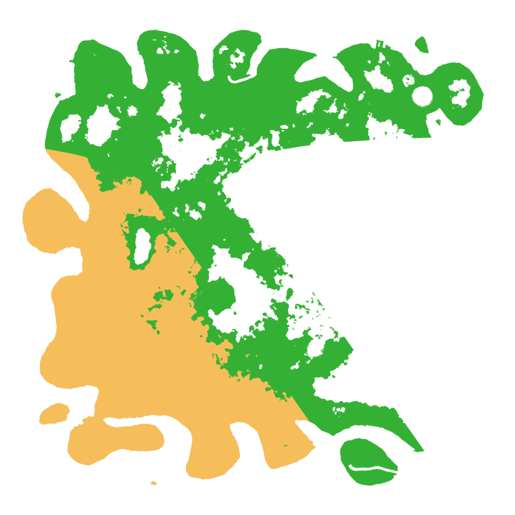 Biome Rust Map: Procedural Map, Size: 4500, Seed: 934000816