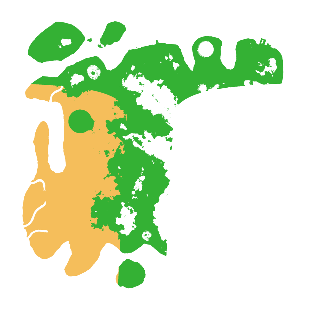 Biome Rust Map: Procedural Map, Size: 3500, Seed: 456456456