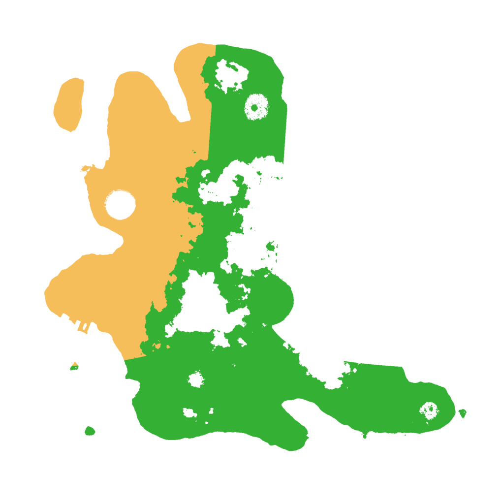 Biome Rust Map: Procedural Map, Size: 3000, Seed: 1245680271