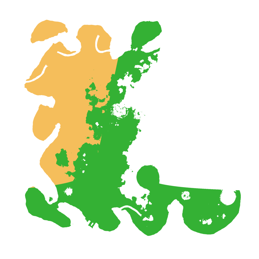 Biome Rust Map: Procedural Map, Size: 3000, Seed: 57038968