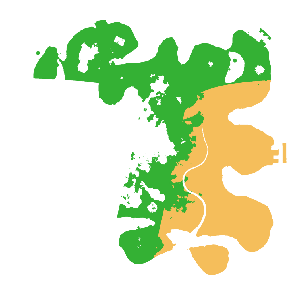 Biome Rust Map: Procedural Map, Size: 3000, Seed: 648910