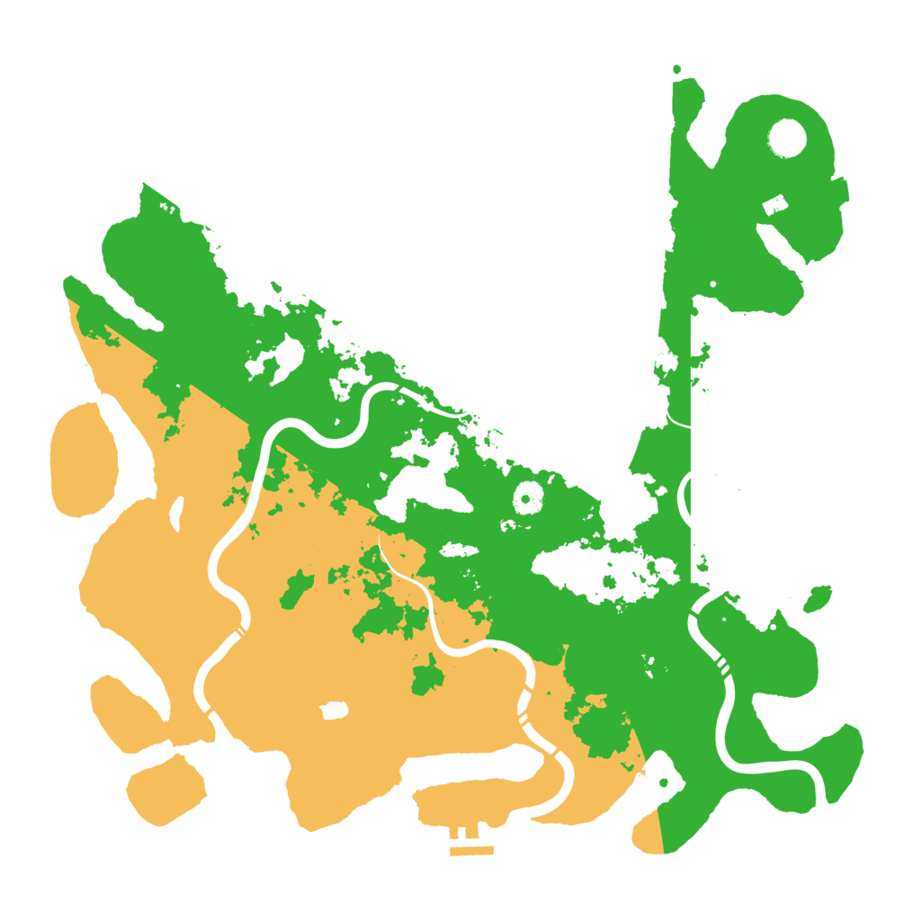 Biome Rust Map: Procedural Map, Size: 4250, Seed: 709998298