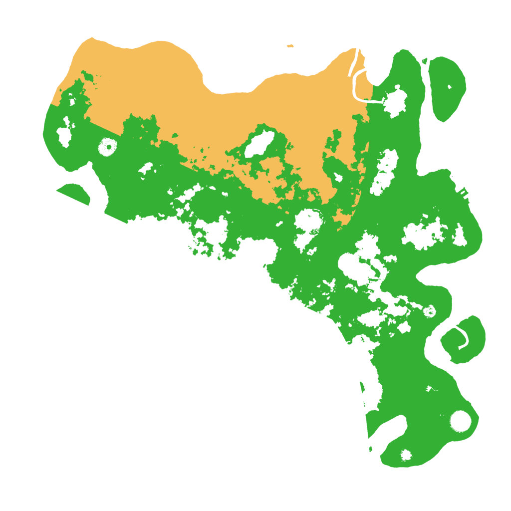 Biome Rust Map: Procedural Map, Size: 4250, Seed: 1157002764