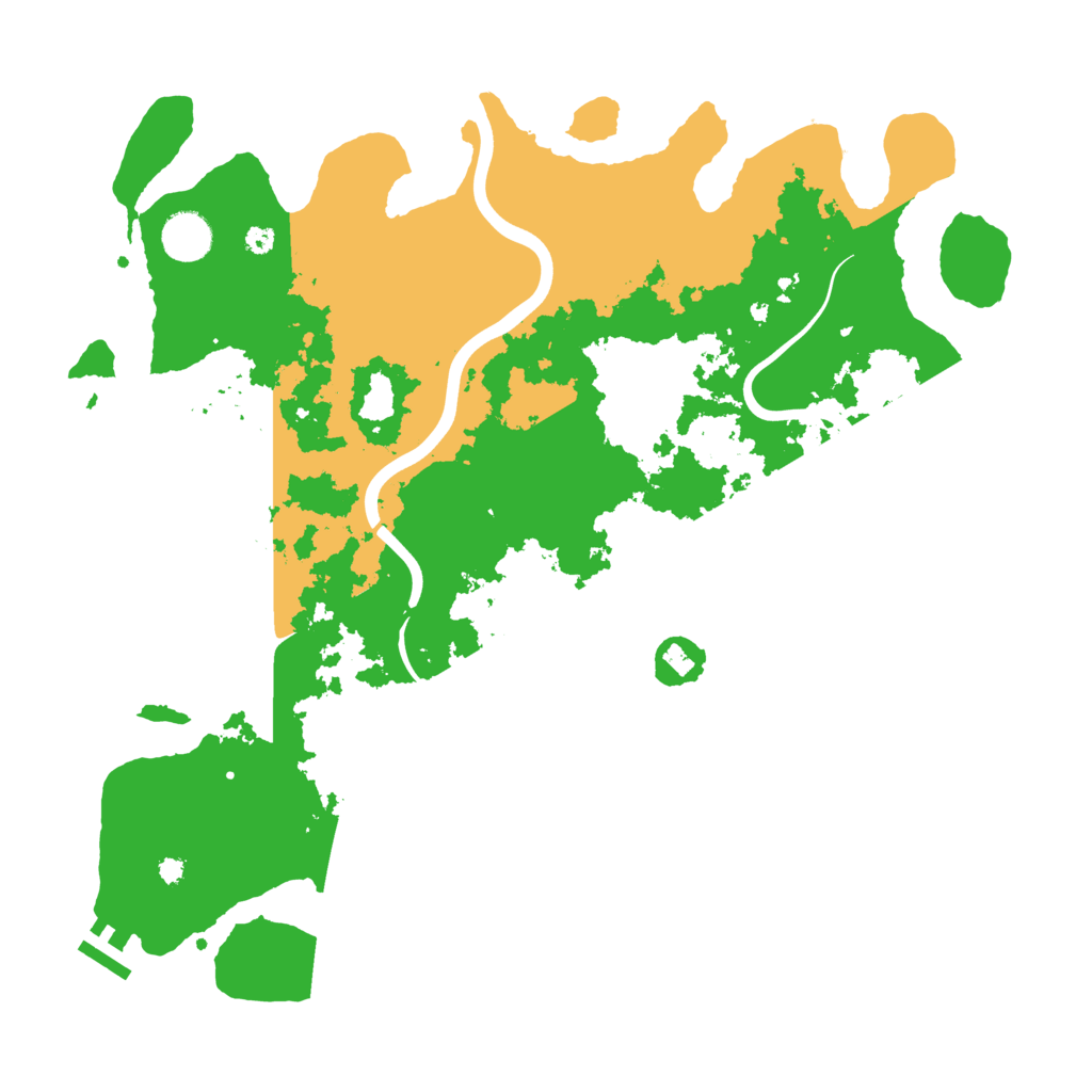 Biome Rust Map: Procedural Map, Size: 3850, Seed: 1417254458