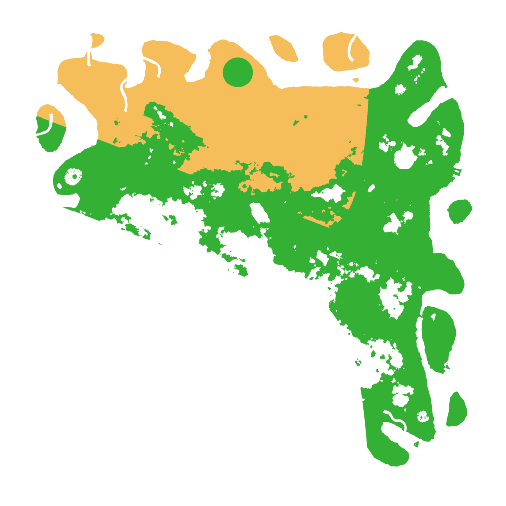 Biome Rust Map: Procedural Map, Size: 4500, Seed: 289465844