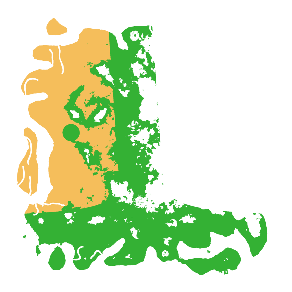 Biome Rust Map: Procedural Map, Size: 4500, Seed: 327152252