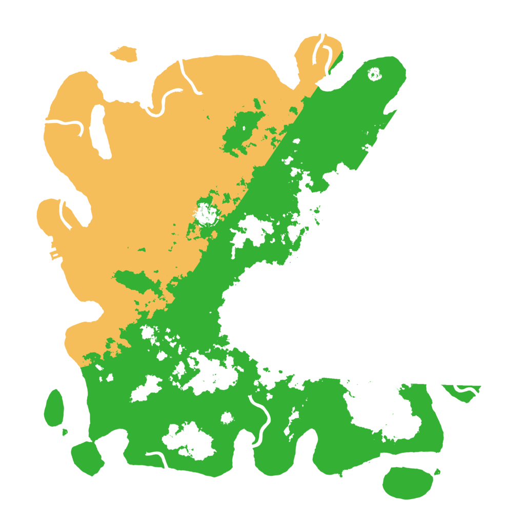 Biome Rust Map: Procedural Map, Size: 4000, Seed: 9518592