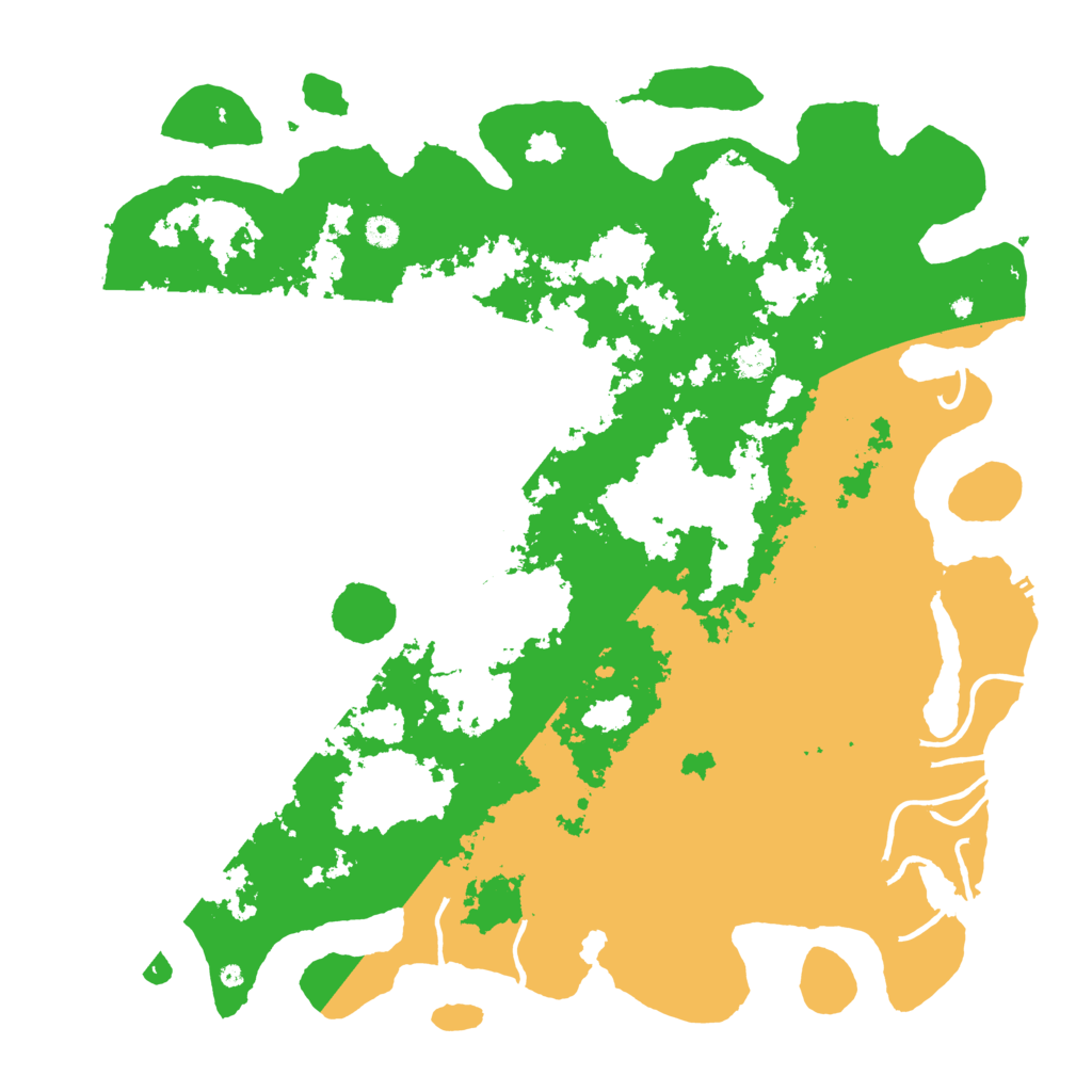 Biome Rust Map: Procedural Map, Size: 5000, Seed: 91932751
