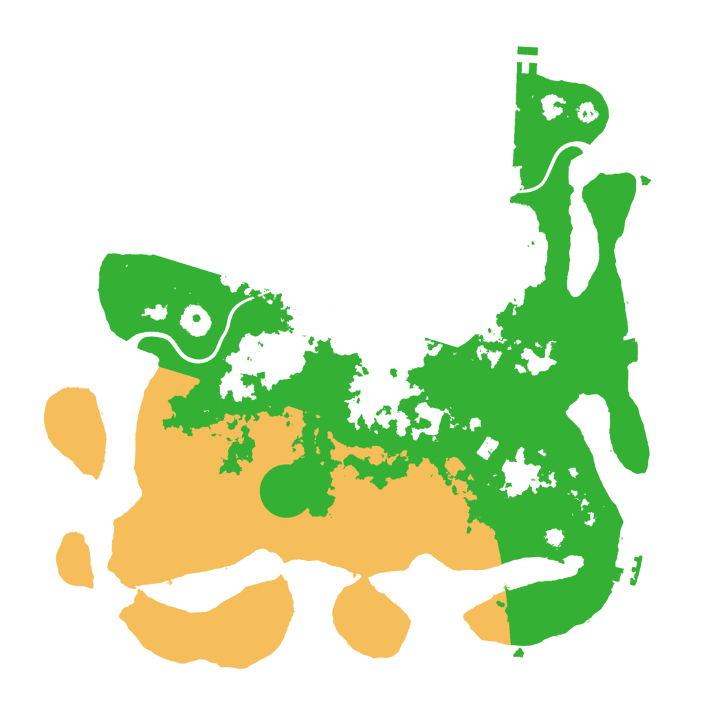 Biome Rust Map: Procedural Map, Size: 3500, Seed: 1824214060